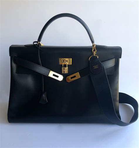 hermes black kelly ebay|hermes kelly 40cm.